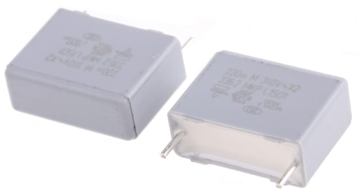 Vishay MKP 336 Polypropylene Film Capacitor, 310 V ac, 630 V dc, ±20%, 220nF, Through Hole