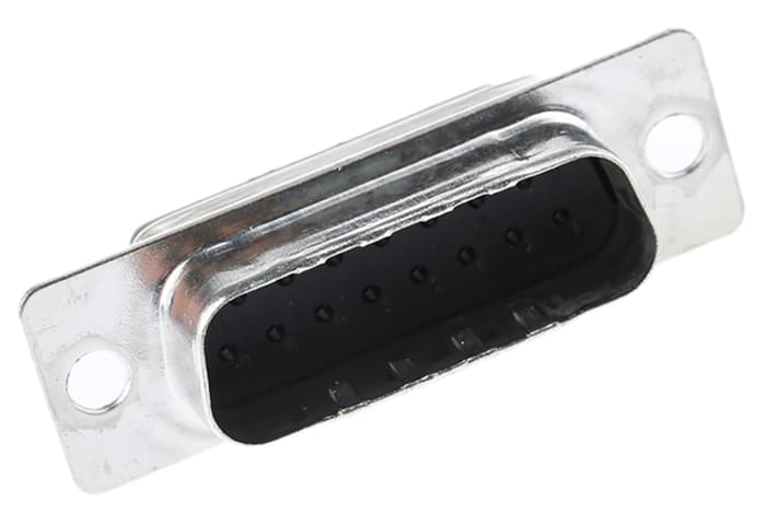 ITT Cannon D*U 15 Way Cable Mount D-sub Connector Plug