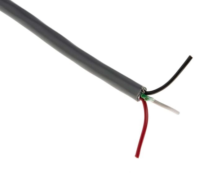 Belden 9534 Series Multicore Industrial Cable, 4 Cores, 0.22 mm², Screened, 24 AWG, 305m, Screened Shield