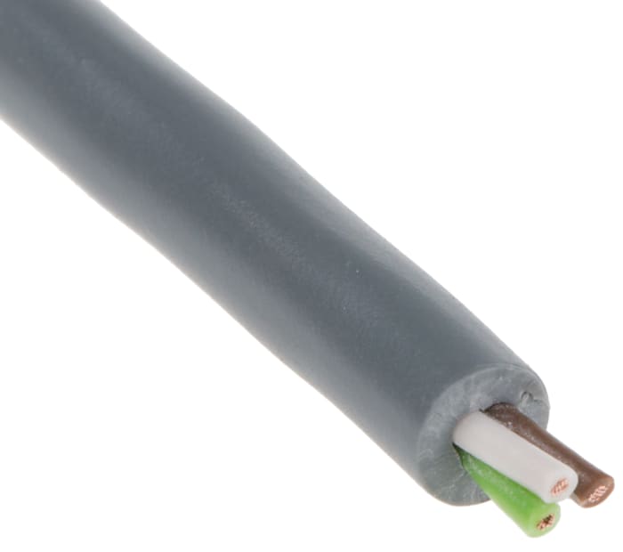 binder Multicore Industrial Cable, 3 Cores, 0.14 mm², Unscreened, 100m, Grey PVC Sheath, 26 AWG
