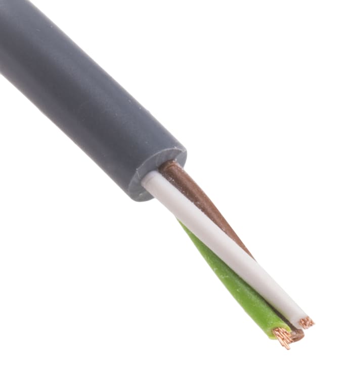 binder Multicore Industrial Cable, 4 Cores, 0.14 mm², Unscreened, 100m, Grey PVC Sheath, 26 AWG