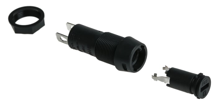 Porte-fusible monté sur panneau Schurter FPG1 taille 5 x 20mm 16A 250V c.a.