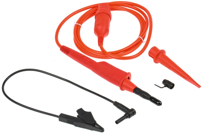 Fluke ScopeMeter 190 Series VPS210 Oscilloscope Probe, Voltage Type, 200MHz, 1:10