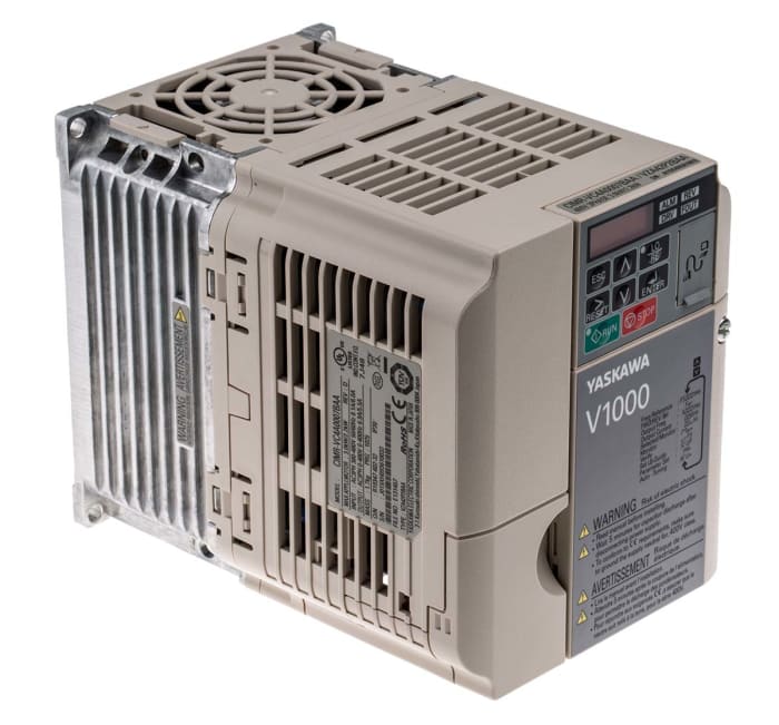 Variateur de fréquence Omron V1000, 3 kW 400 V c.a. 3 phases, 6,9 A, 0.1 → 400Hz