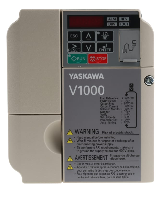 Omron Inverter Drive, 1.5 kW, 3 Phase, 400 V ac, 5.4 A, V1000 Series