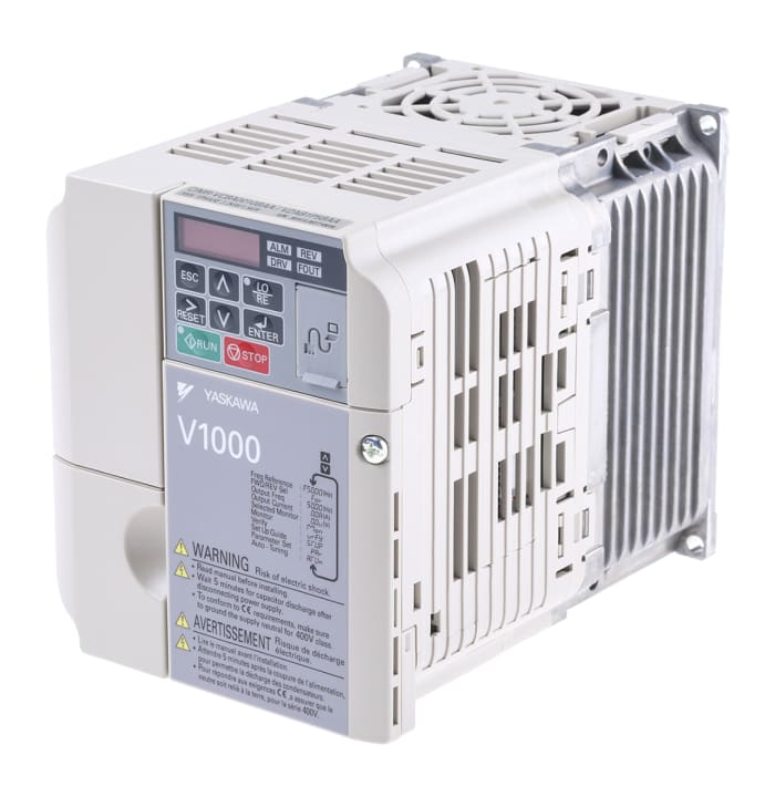 Variateur de fréquence Omron V1000, 2,2 kW 230 V c.a. 1 phase, 9,6 A, 0.1 → 400Hz