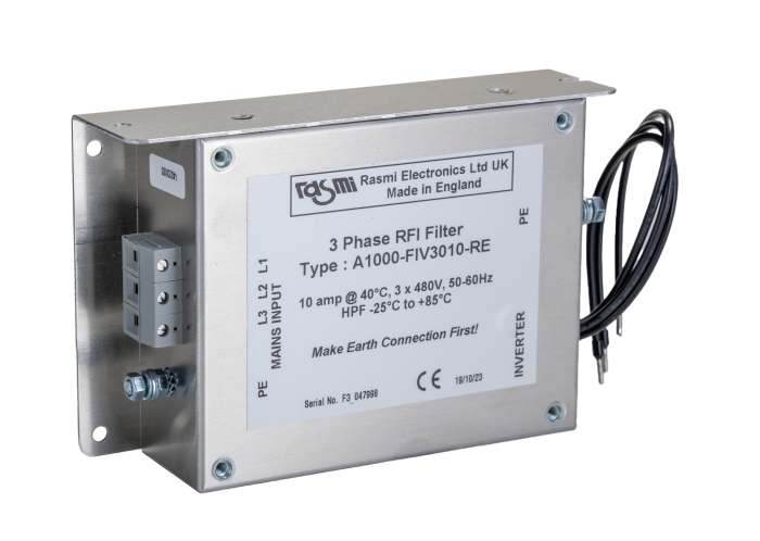 Omron, A1 400 V ac RFI Filter 3 Phase