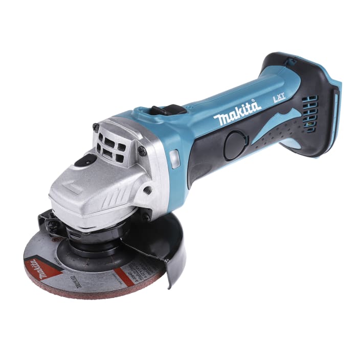 Amoladora angular Makita DGA452Z a batería de 18V, diámetro de disco 115mm,  10000rpm, conector UK