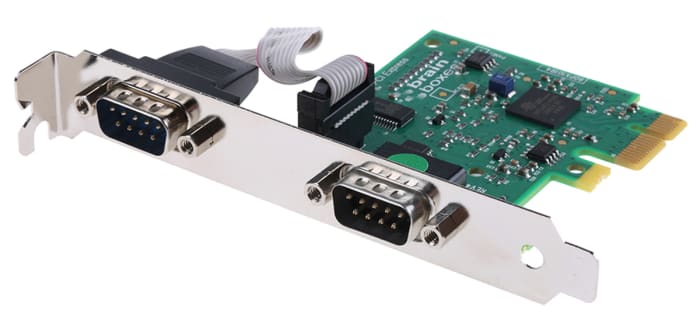 Brainboxes 2 Port PCIe RS232 Serial Card