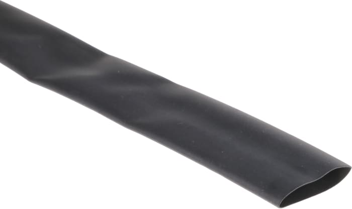 Gaine thermorétractable RS PRO, Diam. 12.7mm, Long. 10m, Rétreint 2:1, Noir