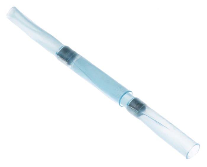 TE Connectivity Blue Polyolefin Solder Sleeve 18.54mm Length 0.76 → 1.52mm Cable Diameter