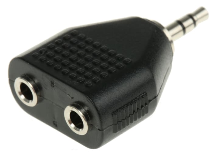 RS PRO RS PRO AV Adapter Female 3.5 mm Stereo to Male 3.5 mm