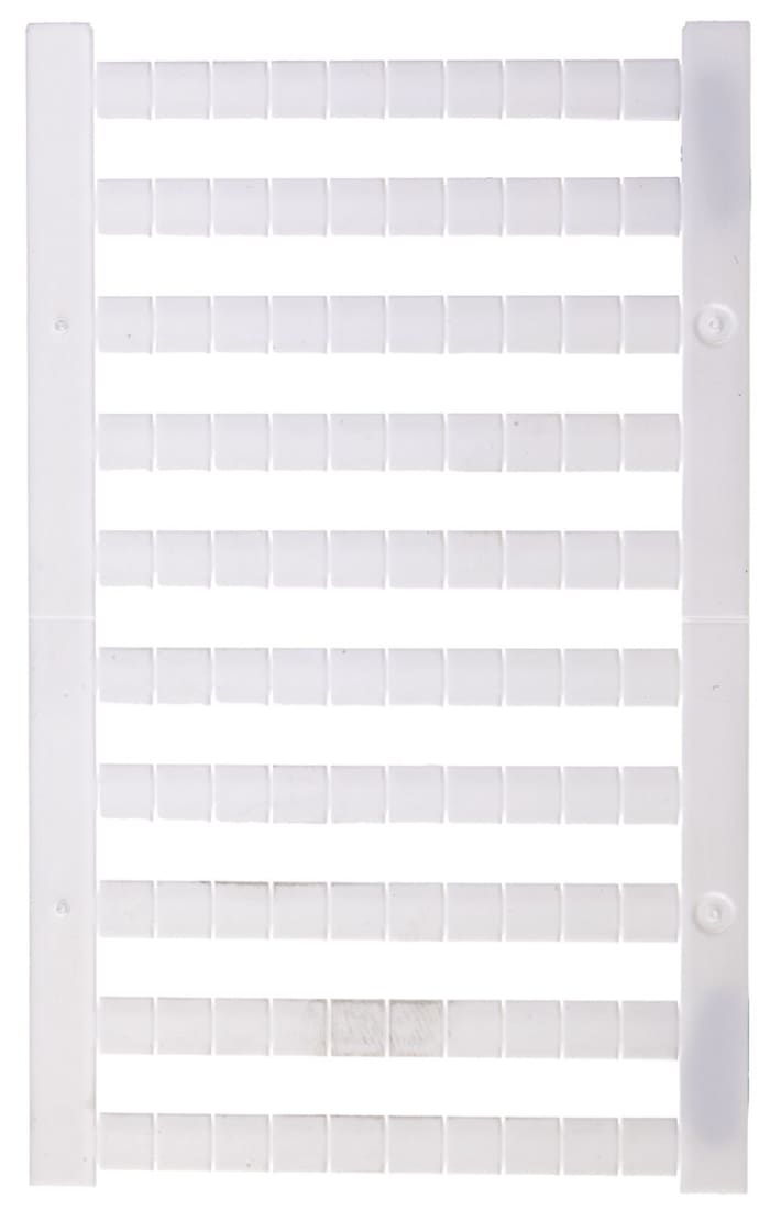 Weidmuller DEK Series Terminal Marker for Use with Terminal Block