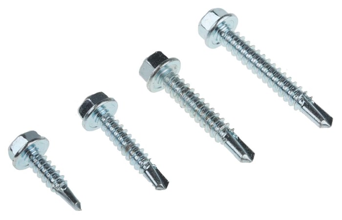 RS PRO Steel 680 Piece Hex Drive Screw/Bolt Kit