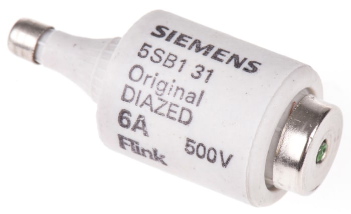 Siemens 6A DII Diazed Fuse, E27 Thread Size, gG, 500V ac