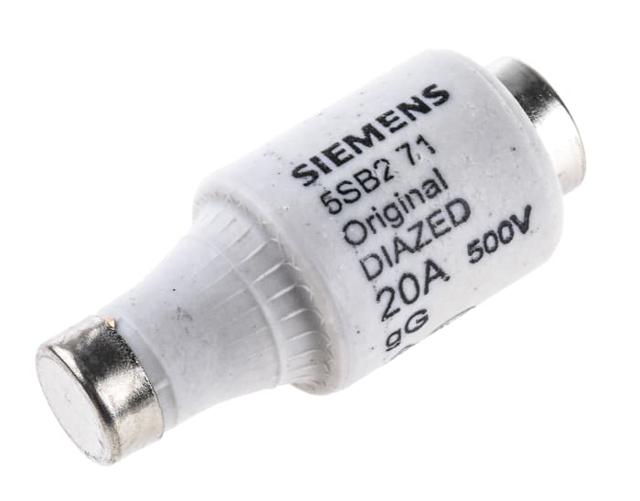 Siemens 20A DII Diazed Fuse, E27 Thread Size, gG, 500V ac