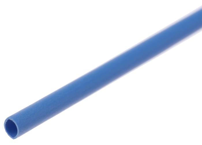 Gaine thermorétractable RS PRO, Diam. 1.6mm, Long. 1.2m, Rétreint 2:1, Bleu