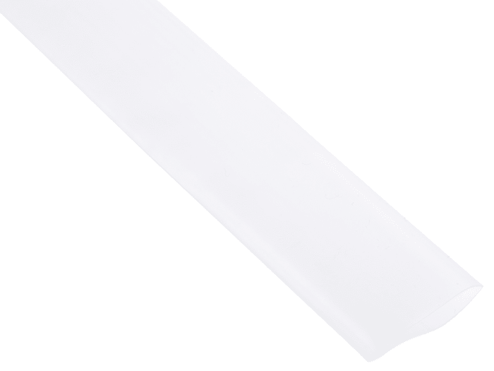RS PRO Heat Shrink Tubing, Clear 19.1mm Sleeve Dia. x 1.2m Length 2:1 Ratio