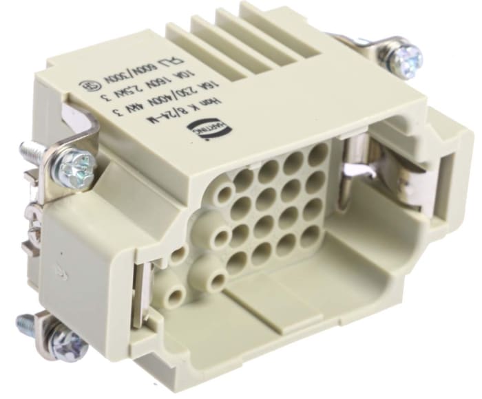 HARTING Connector Housing, Han K Series 33 Way