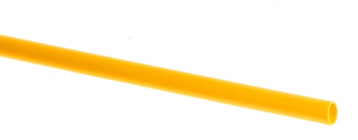 Gaine thermorétractable RS PRO, Diam. 1.6mm, Long. 1.2m, Rétreint 2:1, Jaune