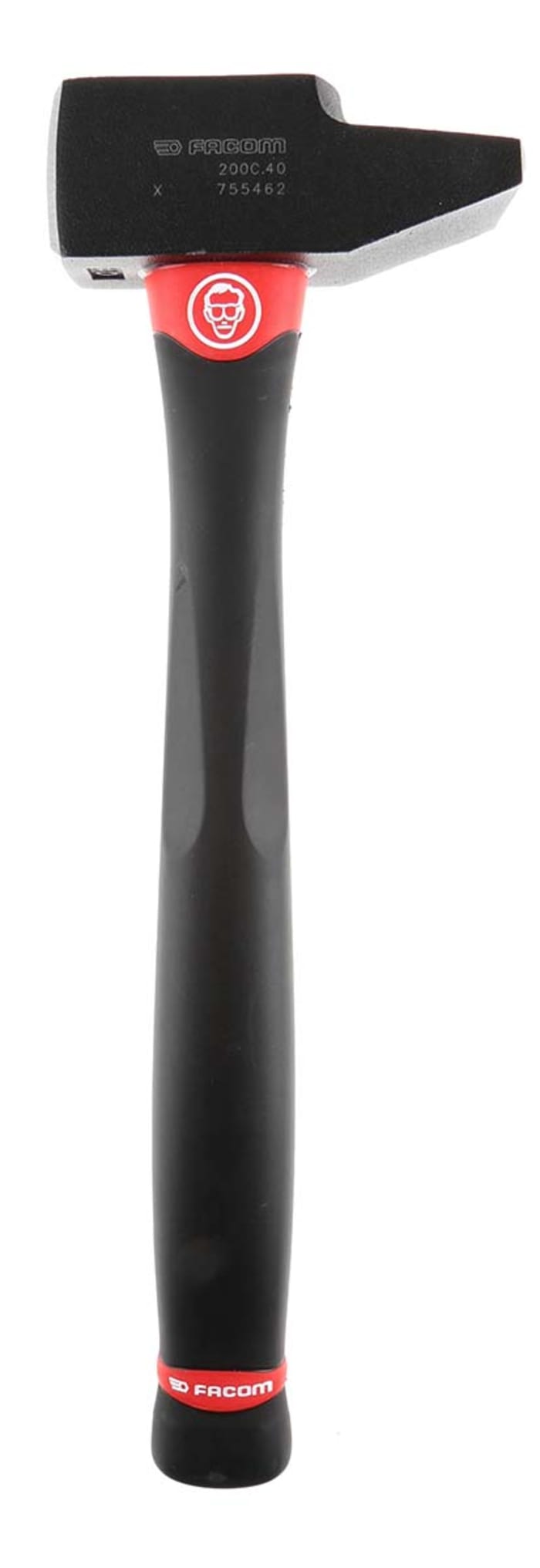 Marteau d'ingénieur Facom, tête en Acier au carbone, 1kg