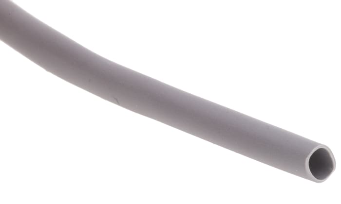 RS PRO PVC Grey Cable Sleeve, 4mm Diameter, 30m Length