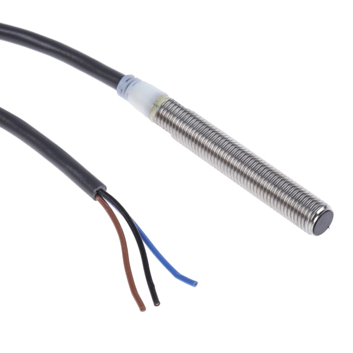 Stainless Steel, M8, PNP, 2m cable