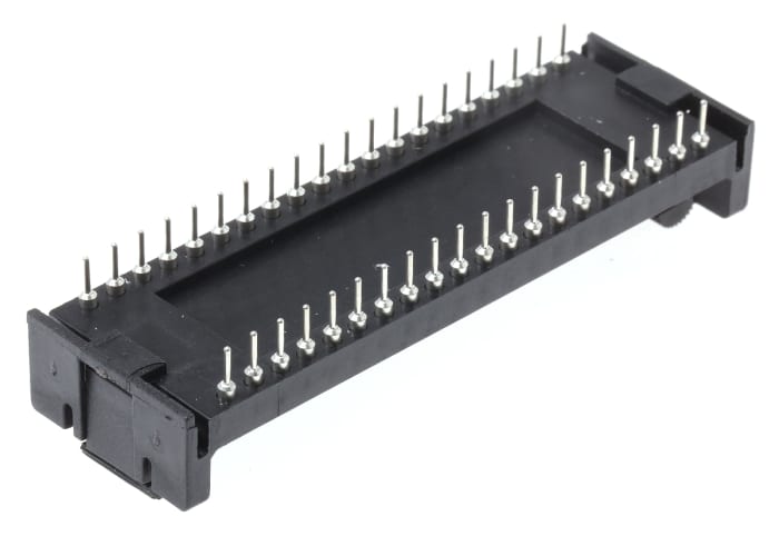 Support DIL Aries Electronics 40 voies, Traversant, Entraxe de 2.54mm, largeur de rangée 15.24mm