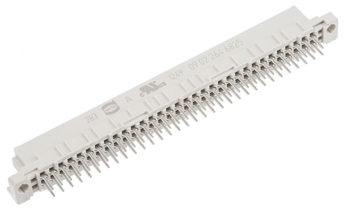 HARTING 64 Way 2.54mm Pitch, Type B Class C2, 2 Row, Straight DIN 41612 Connector, Socket