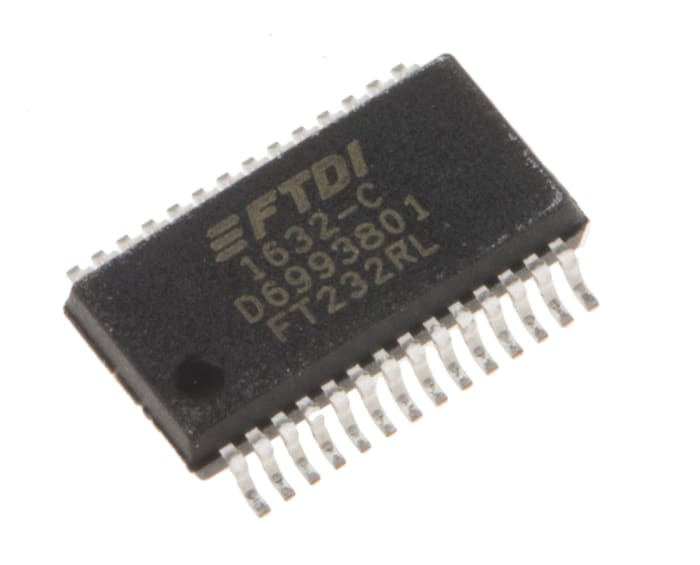 FT232RL FTDI Chip | FTDI Chip Multiprotocol Transceiver 28-Pin SSOP,  FT232RL | 146-0649 | RS Components