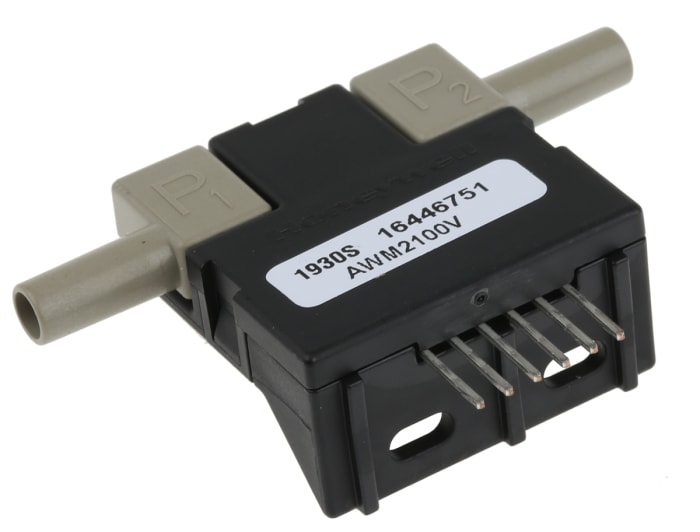 Honeywell AWM2000 Series Unamplified Airflow Sensor for Dry Gas, -200 sccm Min, 200 cm³/min Max