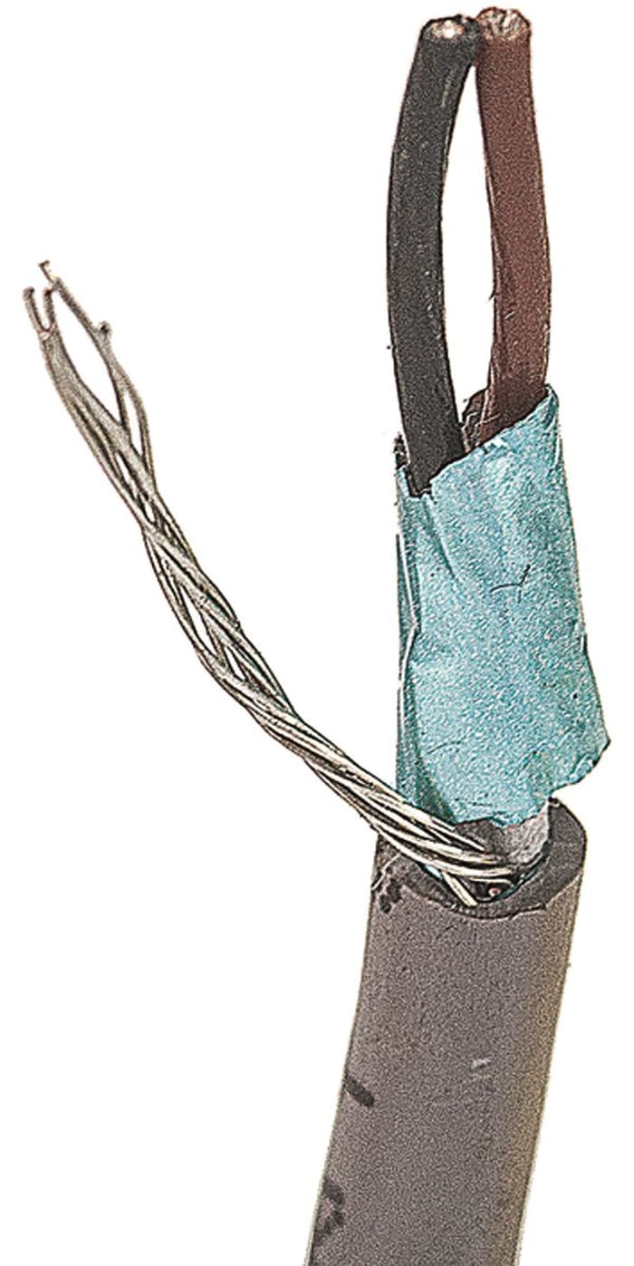 Vícežilový průmyslový kabel 2žilový plocha průřezu 0.35 mm², 300 V Polyvinylchlorid PVC plášť , vnější průměr: 4.37mm