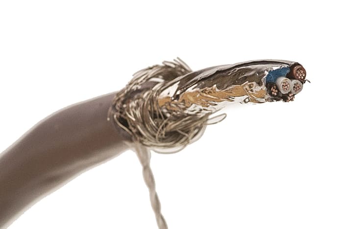 Câble industriel multipaire Alpha Wire, 2 paires, 22 AWG, Blindé, 30m