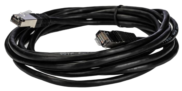 Patch kabel kat.6 S/FTP černý 3m