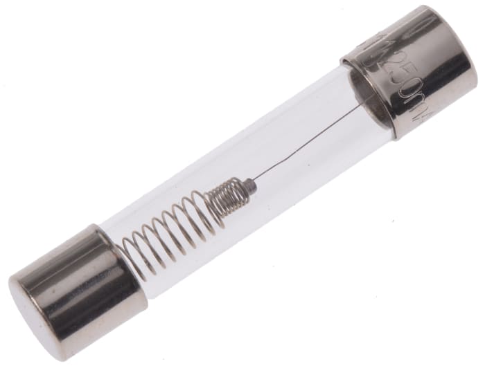 Eaton 250mA T Glass Cartridge Fuse, 6.3 x 32mm