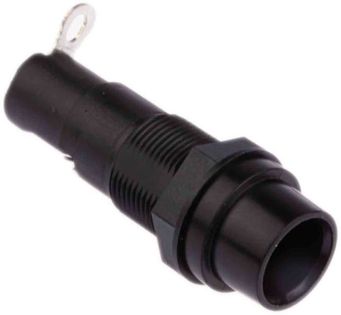 Schurter 10A Panel Mount Fuse Holder for 6.3 x 32mm Fuse, 1P, 250V ac