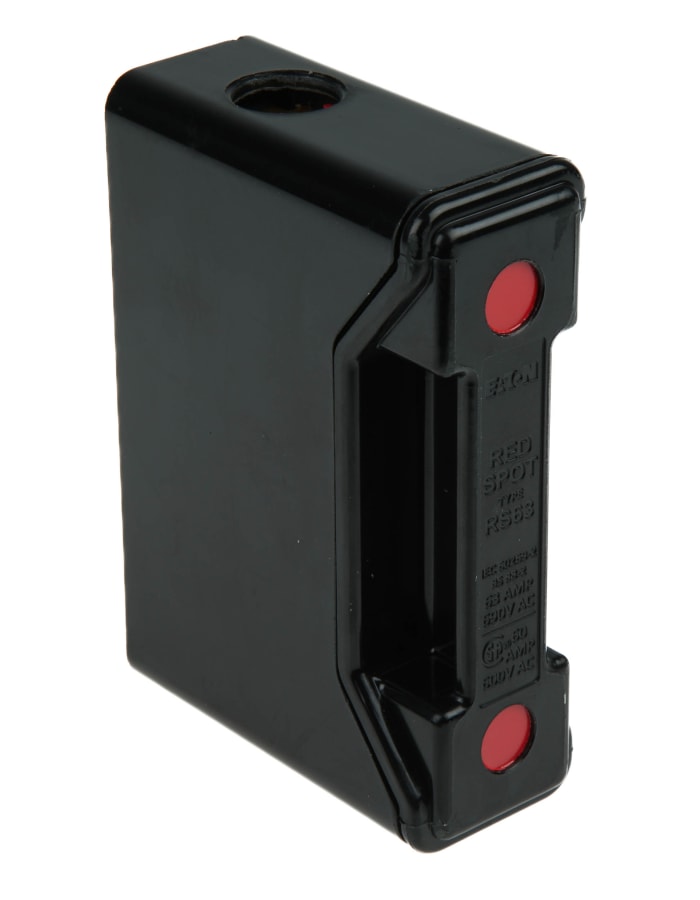 Porte-fusible monté sur rail Eaton taille A3 63A 690V c.a.