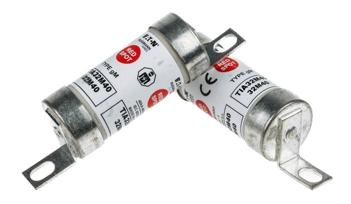 TIA32M40 Eaton | Eaton 32A British Standard Fuse, A2, 660V ac, 73mm ...
