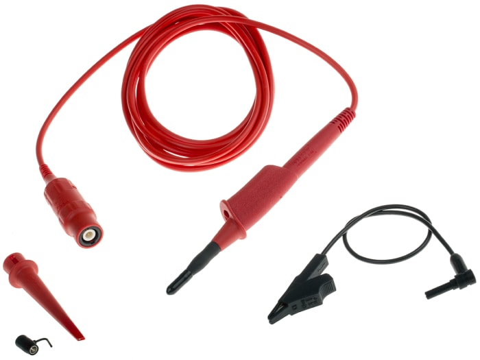 Fluke ScopeMeter 190 Series VPS212 Oscilloscope Probe, Passive Type, 200MHz, 1:10