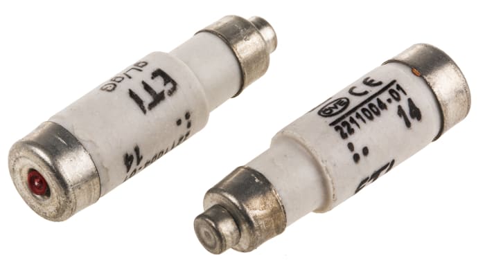 2211004 ETI | ETI 10A D01 Neozed Fuse, E14 Thread Size, gG