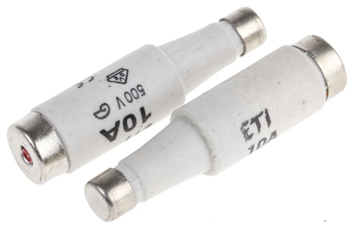 Fusible de type DIAZED ETI, 10A, taille DI, gG - gL, 500V c.a.