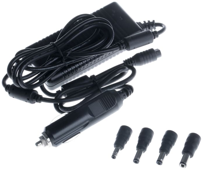 RS PRO Portable Car Power Adapter, 11 → 16V dc Input, 24V dc Output 1.75 x 4.75 x 11 mm Centre Positive Female