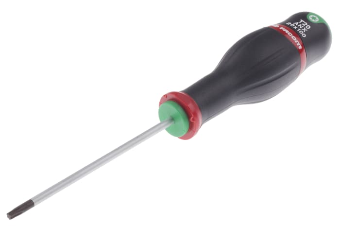 Facom Torx  Screwdriver, T20 Tip, 100 mm Blade, 220 mm Overall
