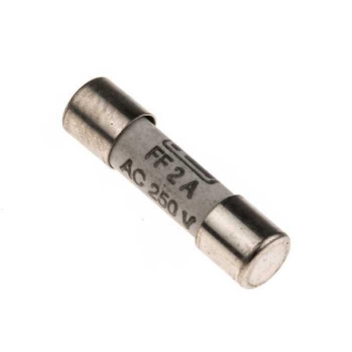 RS PRO 2A FF Ceramic Cartridge Fuse, 5 x 20 mm