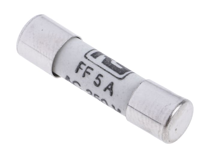 RS PRO 5A FF Ceramic Cartridge Fuse, 5 x 20mm