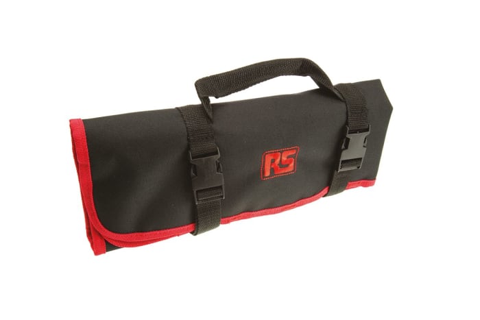 Trousse à outils souple Polyester 510mm x 580mm Noir, rouge