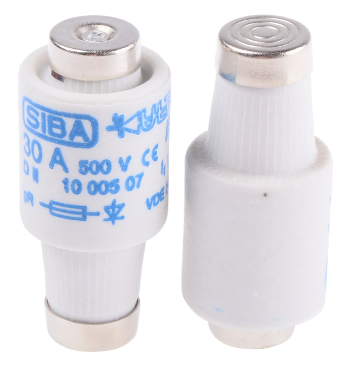 SIBA 30A DII Diazed Fuse, E27 Thread Size, gR, 500V ac