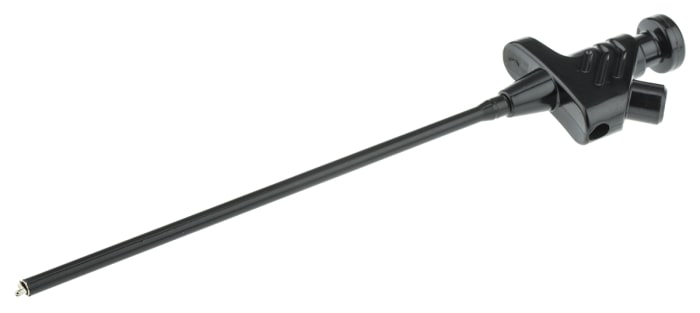 Hirschmann Test & Measurement Black Hook Clip, 10A Rating