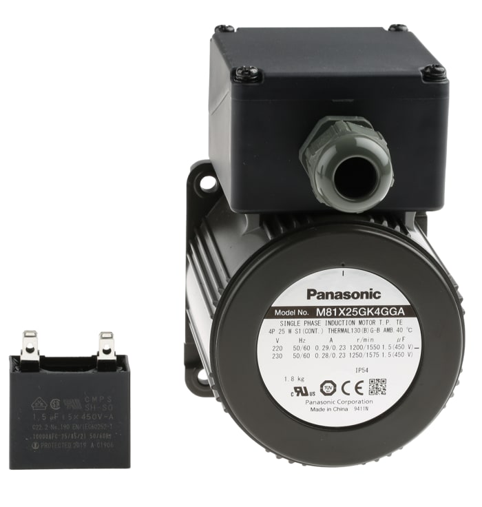 M81X25GK4GGA Panasonic | Panasonic M81 Reversible Induction AC Motor