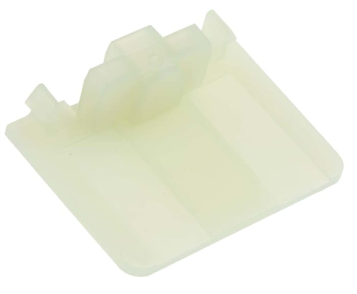 End plate for 1 pole barrier strip
